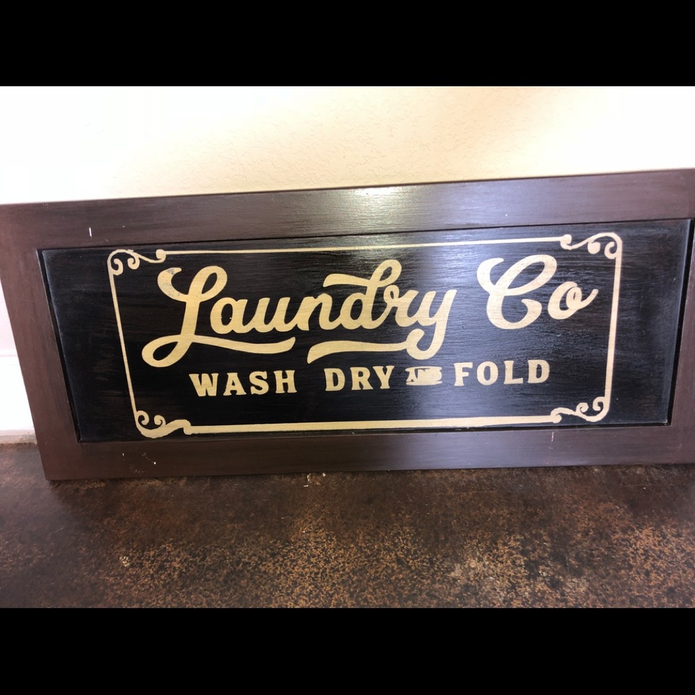 Homemade decor signs
